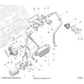 ENGINE: OIL FILTER OIL COOLER AND THERMASTAT - 2025 POLARIS RZR PRO R RACE