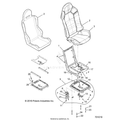 BODY: SEAT ASM. AND SLIDER - 2016 POLARIS RZR XP 1000