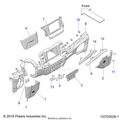 BODY: DASH LOWER - 2024 POLARIS RZR PRO XP SPORT