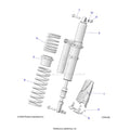 SUSPENSION: REAR SHOCK & MOUNTING - 2025 POLARIS RZR PRO S 4 SPORT