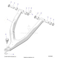 SUSPENSION: FRONT CONTROL ARM UPPER - 2025 POLARIS RZR PRO S 4 SPORT
