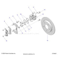 BRAKES: CALIPER REAR - 2023 POLARIS RZR TURBO R ULTIMATE