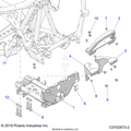 CHASSIS: MOUNTING FRONT GEARCASE - 2021 POLARIS RZR PRO XP PREMIUM CA