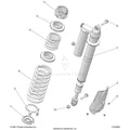 SUSPENSION: REAR SHOCK MOUNTING - 2024 POLARIS RZR XP 1000 SPORT