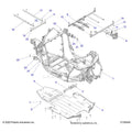 CHASSIS: MAIN FRAME AND SKID PLATES - 2024 POLARIS RZR PRO XP SPORT
