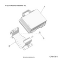 BODY: UNDERHOOD STORAGE - 2019 POLARIS RZR 570