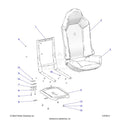 BODY: SEAT ASM. AND SLIDER - 2024 POLARIS RZR 900 TRAIL S