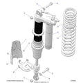 SUSPENSION: REAR SHOCK MOUNTING DELUXE - 2024 POLARIS RZR PRO R ULTIMATE