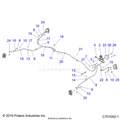 BRAKES: BRAKE LINES and MASTER CYLINDER - 2022 POLARIS RZR TRAIL 570