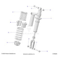 SUSPENSION: FRONT SHOCK MOUNTING - 2025 POLARIS RZR PRO S PREMIUM