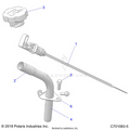 ENGINE: OIL DIPSTICK - 2020 POLARIS RZR S 1000 EPS
