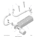 ENGINE: OIL COOLER and FILTER - 2024 POLARIS RZR 200 EVAP