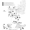 A-Arm - Rear Lower Right Black-Weld by Arctic Cat