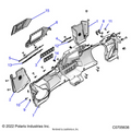 BODY: DASH LOWER - 2024 POLARIS RZR PRO XP 4 SPORT