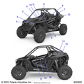 BODY: DECALS - 2022 POLARIS RZR PRO XP SPORT