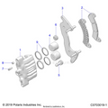 BRAKES: CALIPER FRONT - 2022 POLARIS RZR PRO XP 4 ULTIMATE ROCKFORD LE