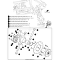 Brake Caliper - Includes Item 5 by Arctic Cat