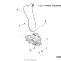 DRIVE TRAIN: FRONT GEARCASE - 2021 POLARIS RZR TRAIL