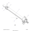 DRIVE TRAIN: PROP SHAFT MID BEARING - 2024 POLARIS RZR PRO R 4 ULTIMATE