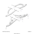 SUSPENSION: FRONT CONTROL ARMS MOUNTING - 2022 POLARIS RZR PRO R 4 SPORT