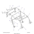 CHASSIS: CAB FRAME - 2025 POLARIS RZR XP 4 1000 PREMIUM