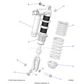 SUSPENSION: FRONT SHOCK MOUNTING STANDARD/PREMIUM - 2023 POLARIS RZR TURBO R 4 PREMIUM RIDE COMMAND