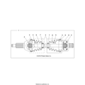 DRIVE TRAIN: REAR HALF SHAFT - 2017 POLARIS RZR XP 4 1000