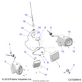 ELECTRICAL: OPTION AUDIO RIDE COMMAND - 2022 POLARIS RZR PRO XP 4 PREMIUM EVAP