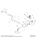 BRAKES: BRAKE LINES and MASTER CYLINDER - 2026 POLARIS RZR 200 MD