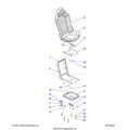 BODY: SEAT ASM. AND SLIDER - 2023 POLARIS RZR TRAIL S 1000 EPS