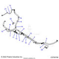 ENGINE: COOLING ROUTING - 2021 POLARIS RZR PRO XP SPORT CA