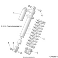 SUSPENSION: FRONT SHOCK MOUNTING - 2022 POLARIS RZR XP 1000 TRAILS & ROCKS