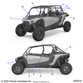 BODY: DECALS - 2025 POLARIS RZR XP 4 1000 PREMIUM