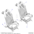 BODY: SEAT BELT MOUNTING - 2022 POLARIS RZR XP 1000 TRAILS & ROCKS