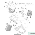 BODY: HOOD AND LINER - 2022 POLARIS RZR RS1 EPS