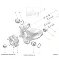SUSPENSION: REAR CARRIER AND HUB - 2025 POLARIS RZR PRO S 4 SPORT