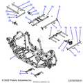 CHASSIS: MAIN FRAME - 2022 POLARIS RZR PRO XP 4 PREMIUM