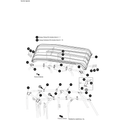Canopy Clamps (Includes Items 3 - 7) by Arctic Cat