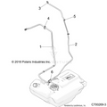 FUEL: SYSTEM LINES STD. - 2023 POLARIS RZR XP 1000 PREMIUM