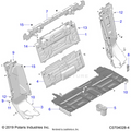 BODY: REAR CLOSEOFF - 2021 POLARIS RZR PRO XP 4 ULTIMATE ROCKFORD LE