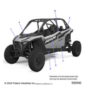 BODY: DECALS GRAPHIC - 2025 POLARIS RZR PRO R 4 SPORT