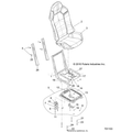 BODY: SEAT ASM. AND SLIDER - 2018 POLARIS RZR 4 900