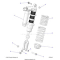 SUSPENSION: FRONT SHOCK MOUNTING STANDARD/PREMIUM - 2024 POLARIS RZR TURBO R 4 ULTIMATE
