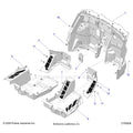 BODY: FLOOR PANELS FRONT - 2026 POLARIS RZR PRO XP 4 SPORT