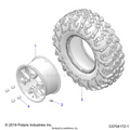 WHEELS: REAR - 2020 POLARIS RZR PRO XP 4