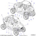 BODY: DECALS - 2021 POLARIS RZR TRAIL S 1000 EPS