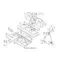 Backrest Bracket Support - Right by Arctic Cat