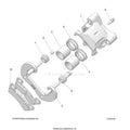 BRAKES: REAR CALIPER - 2026 POLARIS RZR XP 4 1000 ULTIMATE