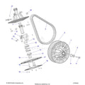 DRIVE TRAIN: SECONDARY CLUTCH - 2024 POLARIS RZR XP 4 1000 ULTIMATE