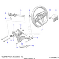 STEERING: UPPER STANDARD - 2020 POLARIS RZR PRO XP 4